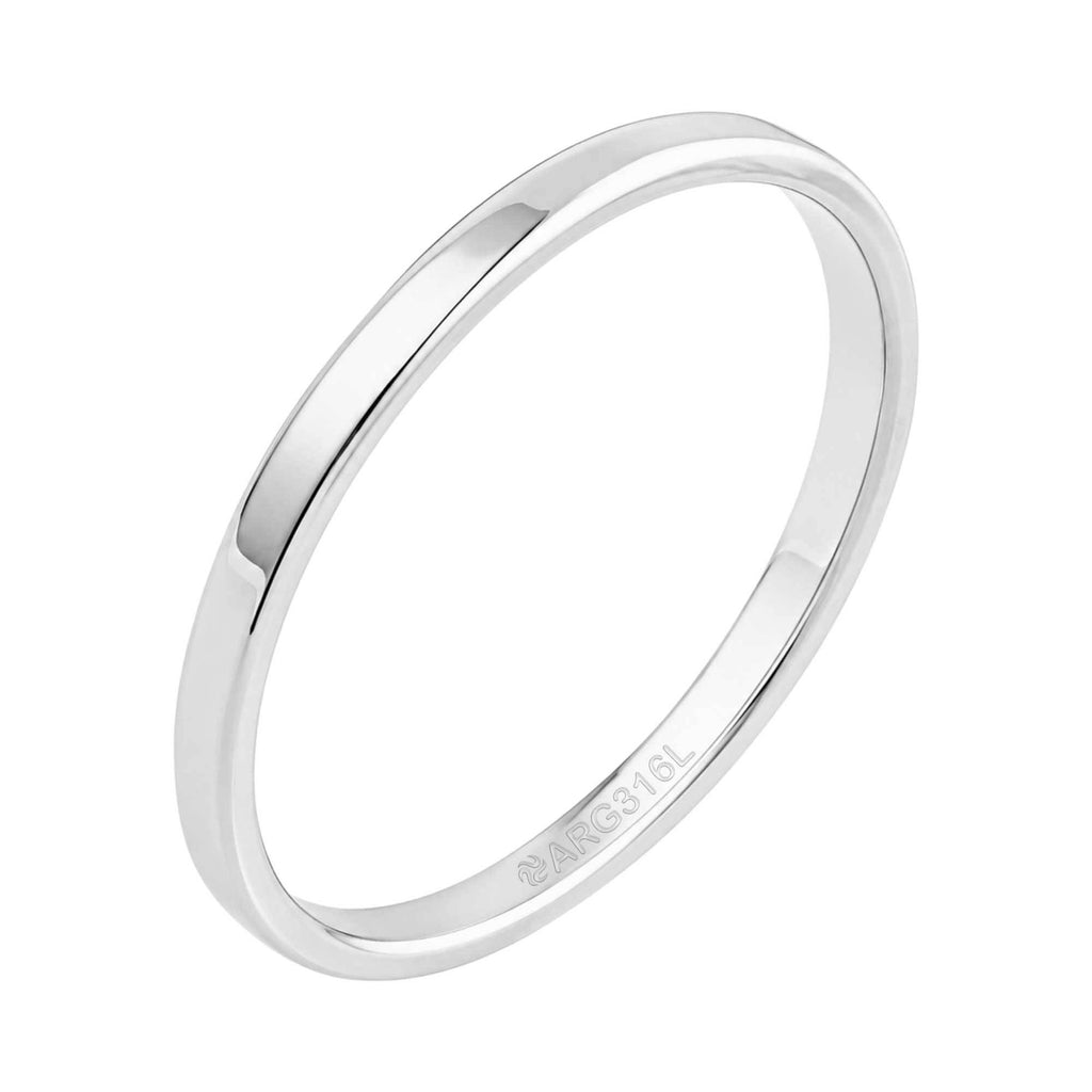 Aliança de Prata Argentum Plane Slim 1.90mm - foto 3