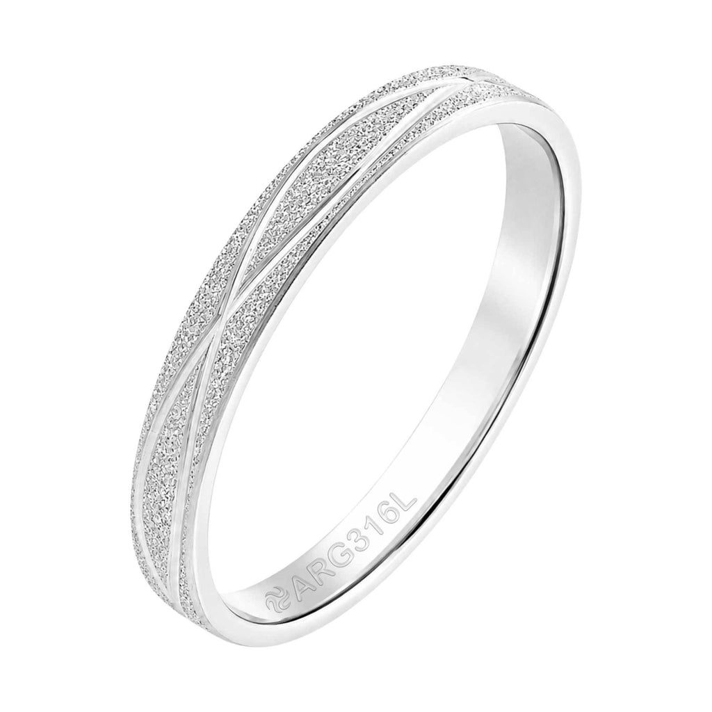 Aliança de Prata Argentum Glow Slim 2.95mm - foto 5
