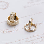 Aliança de Aço Aton Gold IPG Dourada 3.45mm - foto 6