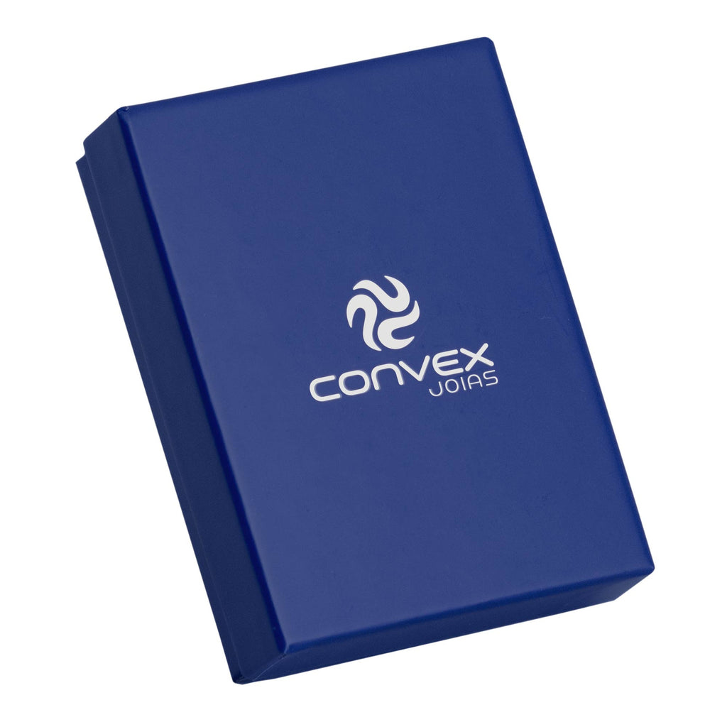 Caixa Porta Joias Conjunto Convex Azul 8x11 - foto 5