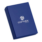 Caixa Porta Joias Conjunto Convex Azul 8x11 - foto 5