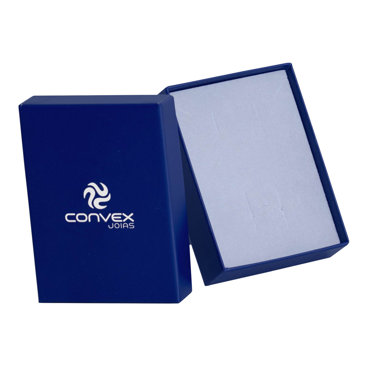 Caixa Porta Joias Conjunto Convex Azul 8x11 - foto 3