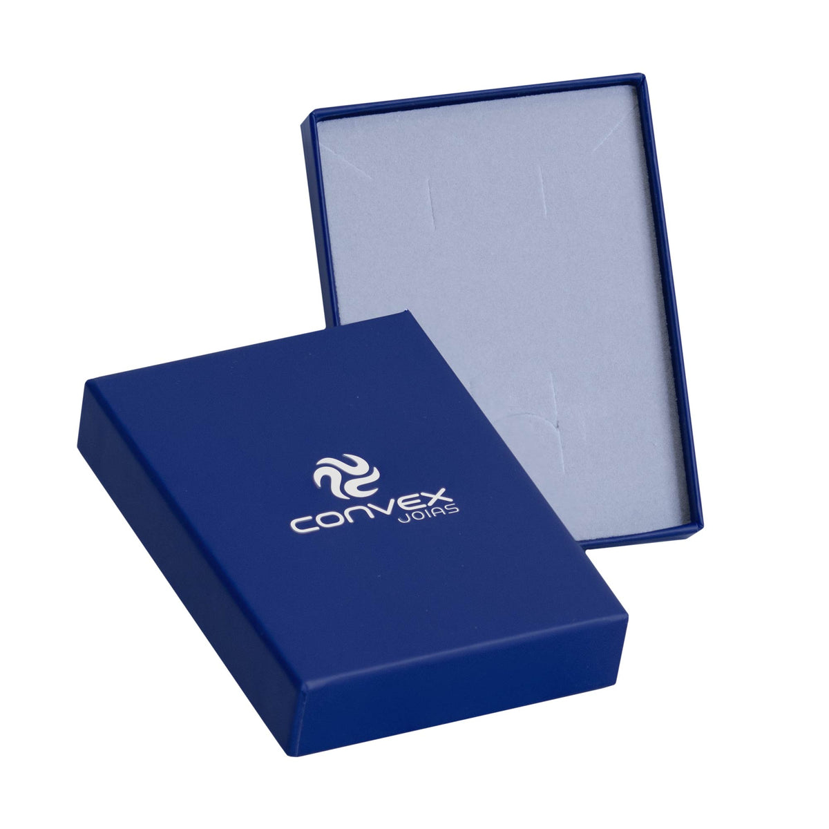 Caixa Porta Joias Conjunto Convex Azul 8x11 - foto 2