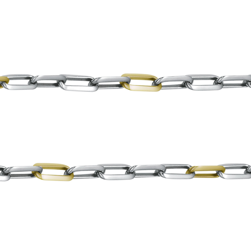 Corrente de Aço Cartier 4x1 Aço com IPG 50cm - foto 2