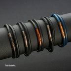 Pulseira de Aço Duo Black e Rose IPR Fecho com Zircônia 5mm - foto 5