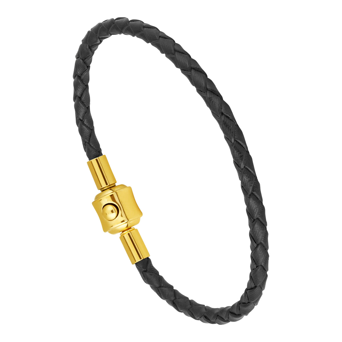 Pulseira de Aço Squad Ipg e Corino 16cm