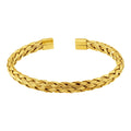 Bracelete de Aço Fios Trançados IPG 9mm 18cm