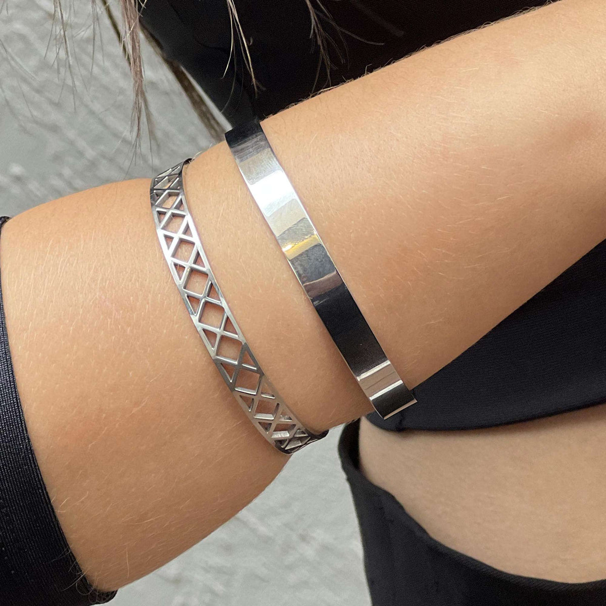 Bracelete de Aço Coleção Atena Grécia 8mm - foto 4