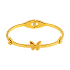Bracelete de Aço Coleção Atena Borboleta 12mm IPG 18cm - foto 2