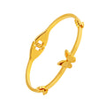 Bracelete de Aço Coleção Atena Borboleta 12mm IPG 18cm