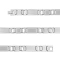 Pulseira de Aço Twist 12mm 21cm