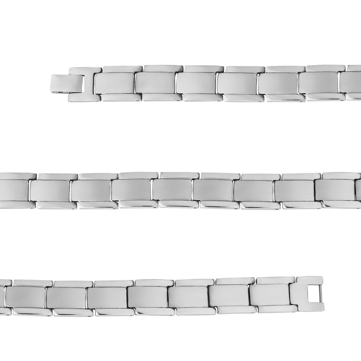 Pulseira de Aço Soberana 12mm 21cm - foto 2