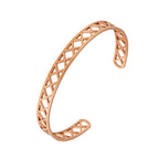 Bracelete de Aço Coleção Grécia Rosé 8mm - foto 2