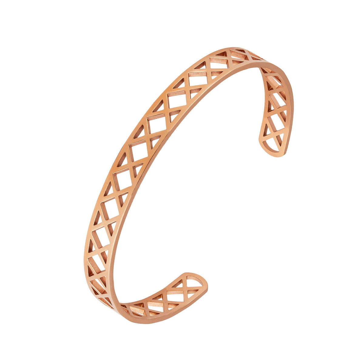 Bracelete de Aço Coleção Grécia Rosé 8mm - foto 2