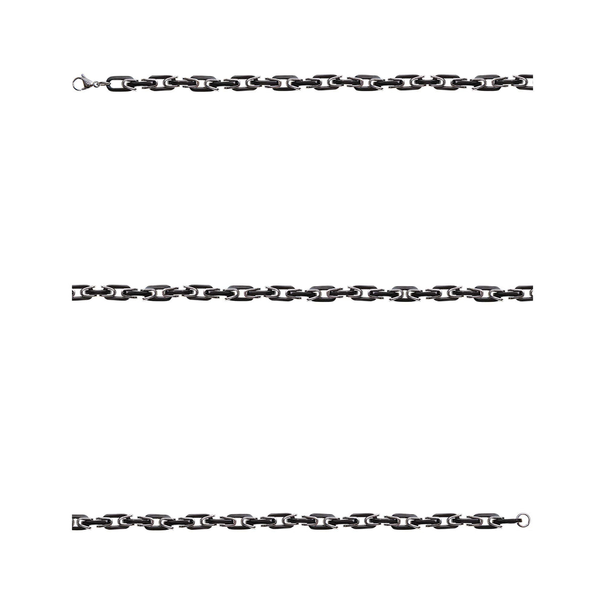 Corrente de Aço Elos Ovais com Travas 8.60mm 60cm IPB