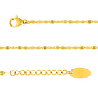 Corrente de Aço Carambola IPG 2mm 37cm com Extensor 5cm - foto 3