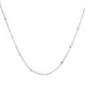 Colar de Aço Ayla Groumet Bolinhas 1.4mm 45cm