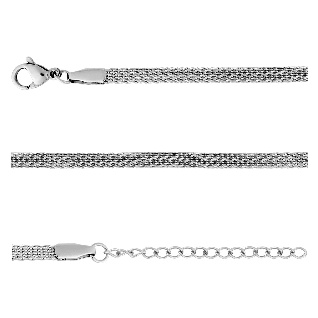 Pulseira de Aço Corea 2.90mm 16cm