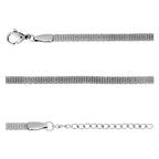 Pulseira de Aço Corea 2.90mm 16cm