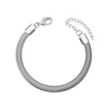 Pulseira de Aço Rabo de Rato 4mm 16cm+4cm Extensor