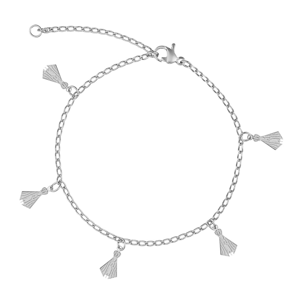 Pulseira de Aço Glam Groumet Nossa Senhora Aparecida 0.9x0.6mm 21cm - foto 2