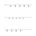 Pulseira de Aço Glam Malha Groumet São Miguel Arcanjo 0.9x0.7mm 21cm - foto 2