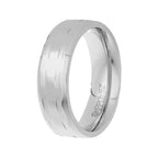 Aliança de Aço Lohan 6.5mm