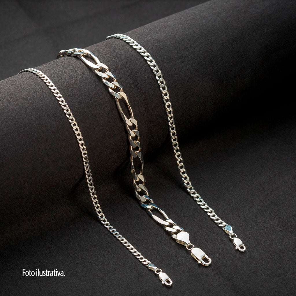 Pulseira de Prata 3X1 Flat - foto 2