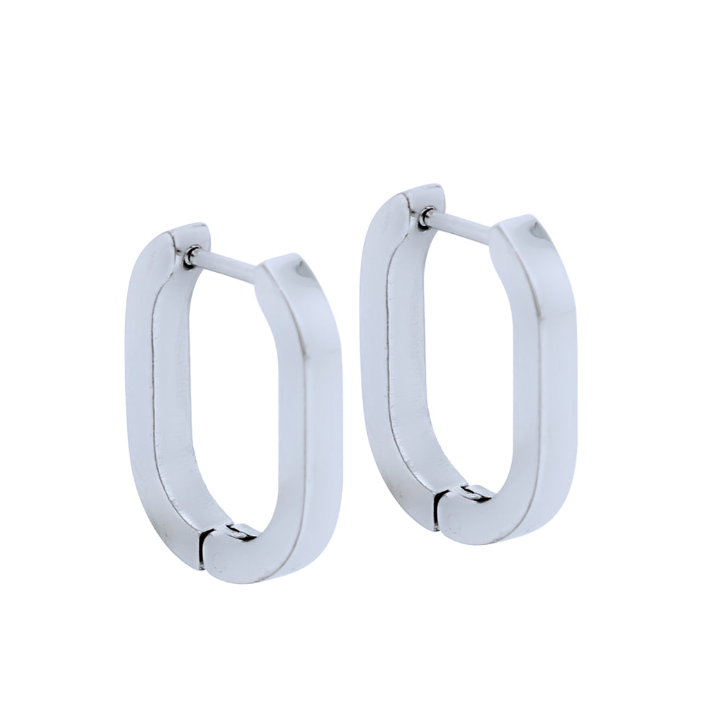 Brinco de Aço Argola Today 18x14mm