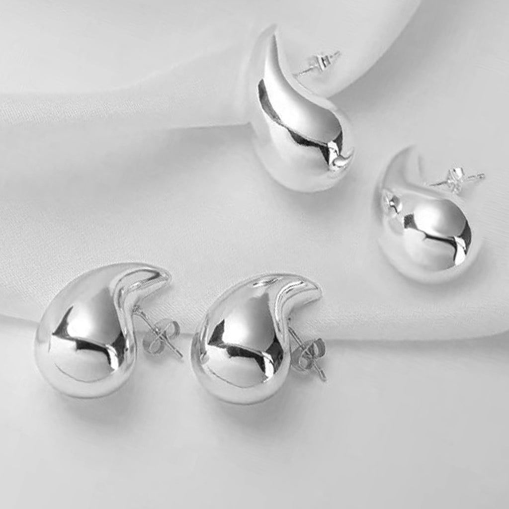 Brinco de Aço Gota Fascínio 14x14mm - foto 6