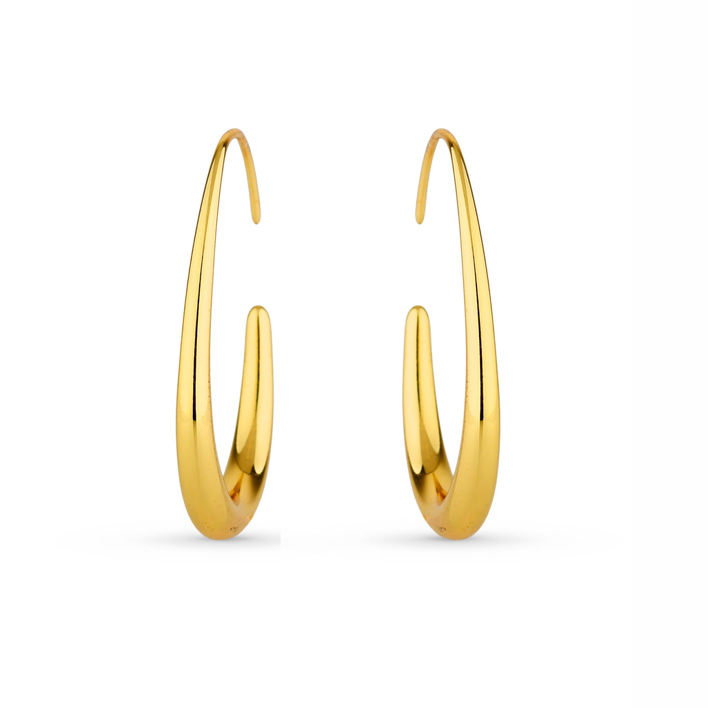 Brinco de Aço Argola Estilo IPG 30mm