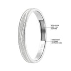 Aliança de Prata Argentum Glow Slim 2.95mm - foto 4