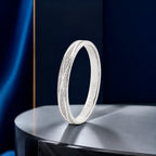 Aliança de Prata Argentum Glow Slim 2.95mm - foto 3