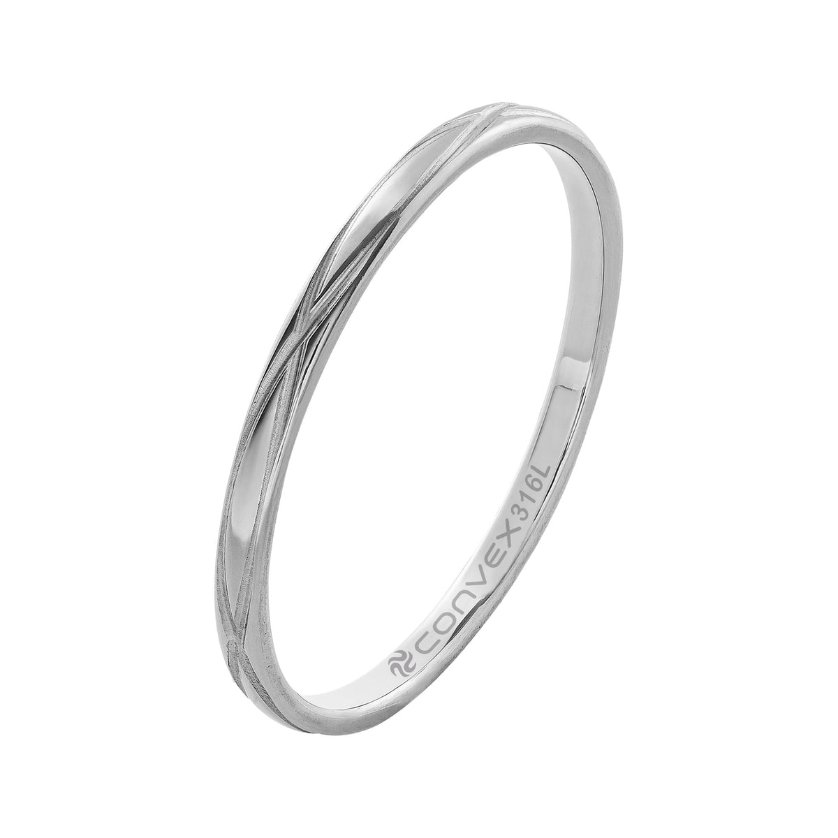 Aliança de Aço Slim Max 1.90mm