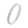 Aliança de Aço Heart Beat Slim 2.95mm