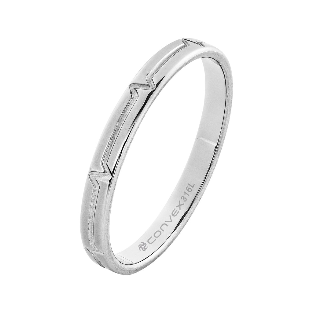 Aliança de Aço Life Slim 2.95mm
