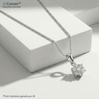 Colar de Prata Coleção Florescer com Zircônias Brancas 45cm - foto 4