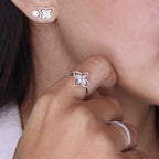 Anel de Prata Flor de Lis Coleção Florescer 13x13mm - foto 4
