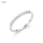Anel de Prata Divino Coleção Princess Zircônias Brancas - foto 2