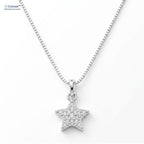 Colar de Prata Little Star Coleção Princess 45cm