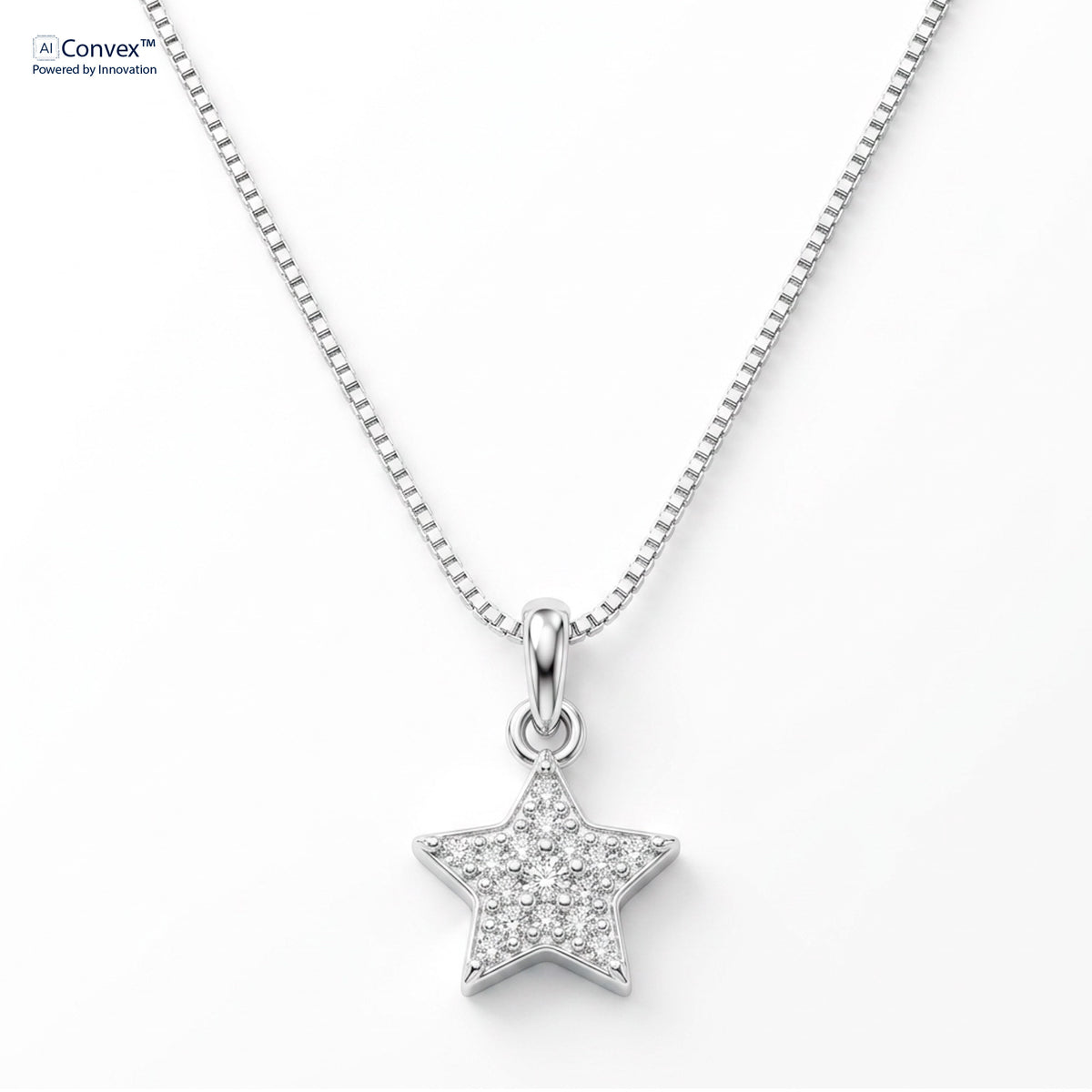 Colar de Prata Little Star Coleção Princess 45cm