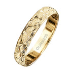 Aliança de Ouro Austrália Diamantada 250K Liga Ourum Italiana 3.6mm - foto 3