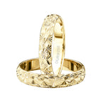 Aliança de Ouro Austrália Diamantada 250K Liga Ourum Italiana 3.6mm - foto 2