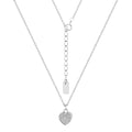 Colar de Aço Love com Zircônias 42cm