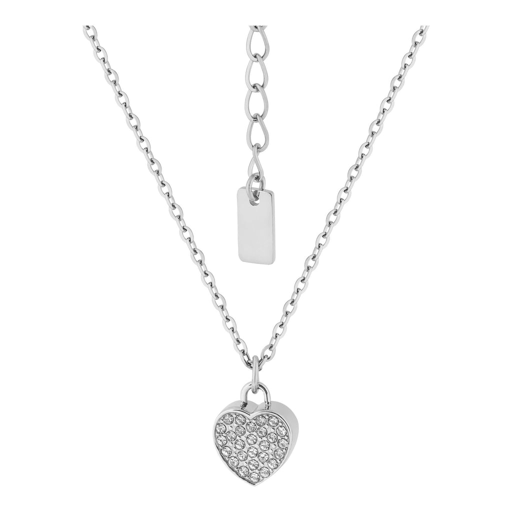 Colar de Aço Love com Zircônias 42cm - foto 2