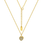 Colar de Aço Love IPG com Zircônias 42cm