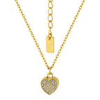 Colar de Aço Love IPG com Zircônias 42cm - foto 2