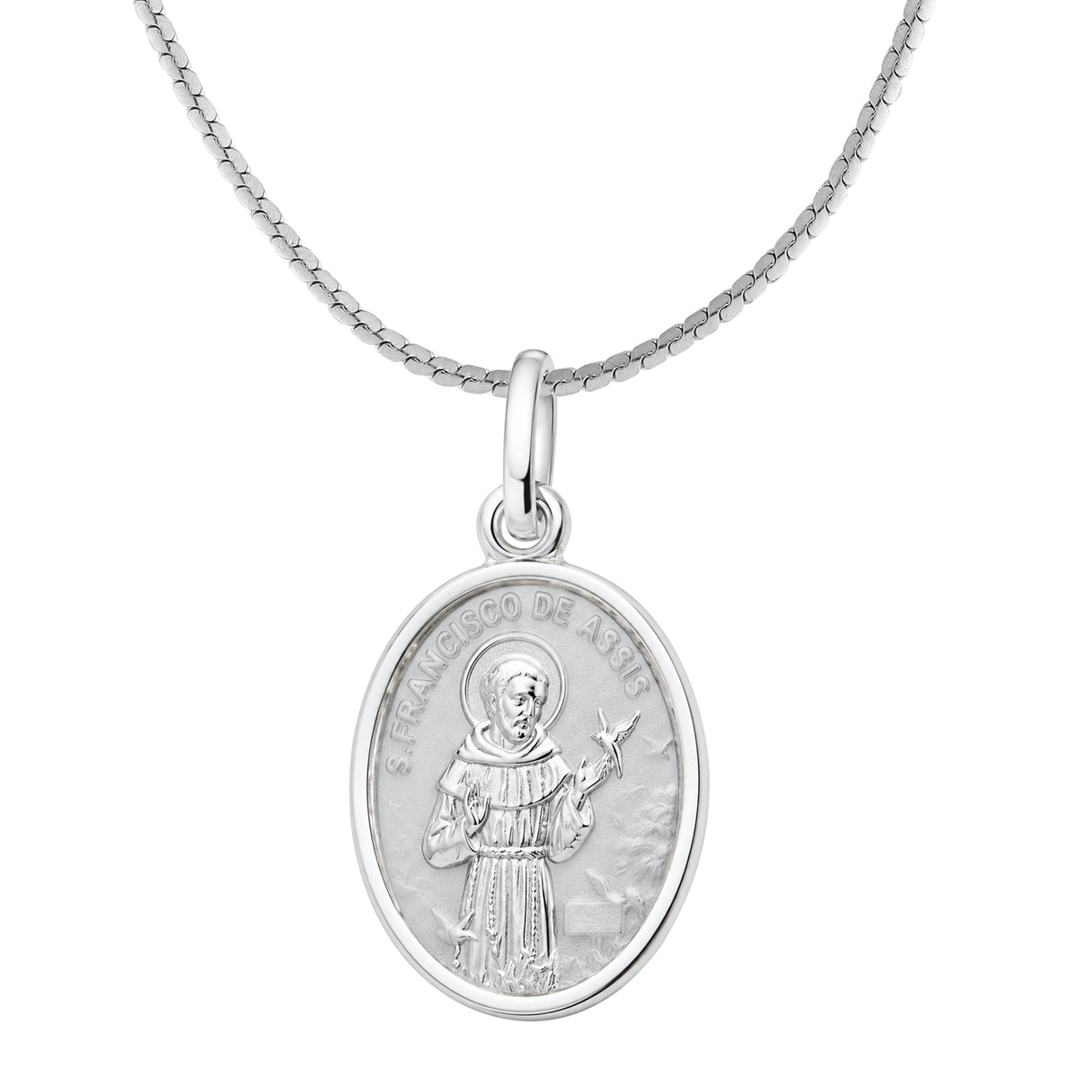 Colar de Aço São Francisco de Assis 45cm - foto 2