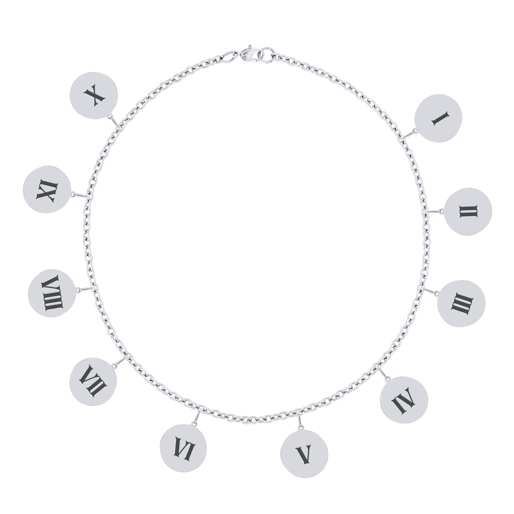 Pulseira de Aço 10 Mandamentos 16cm com Extensor 4cm