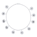 Pulseira de Aço 10 Mandamentos 16cm com Extensor 4cm